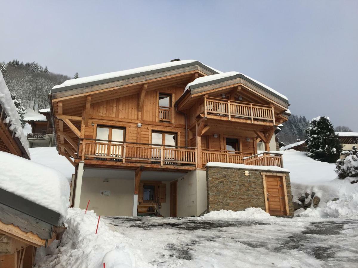 Orta Chalet Les Gets Buitenkant foto