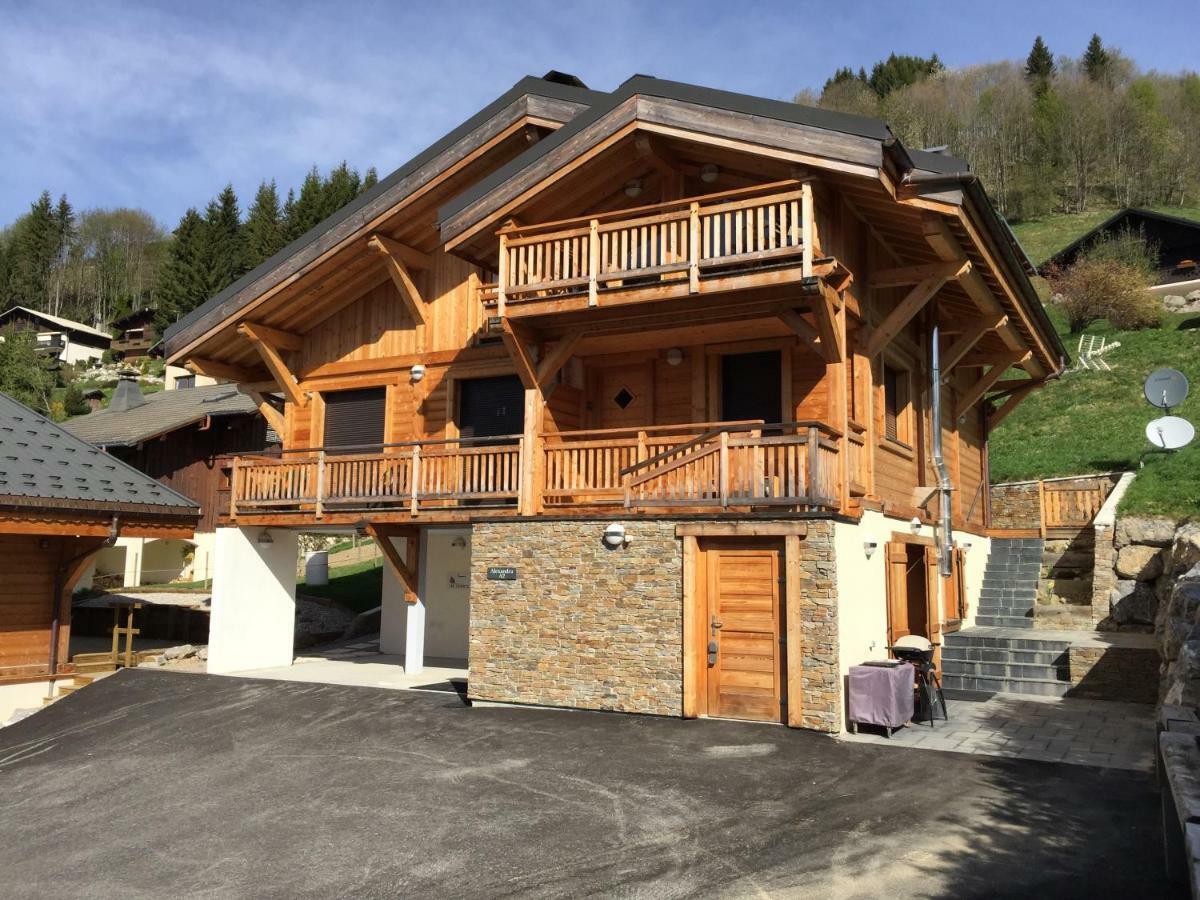 Orta Chalet Les Gets Buitenkant foto